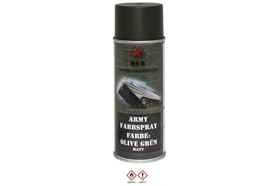 Farbspray "Army" Matt - verschiedene Farben