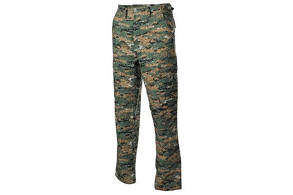 BDU US Hose "RipStop" - Camouflage Dark Div. Farben