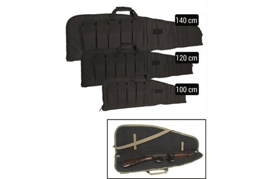 Gewehrtasche m. Tragegurt - 120/140cm