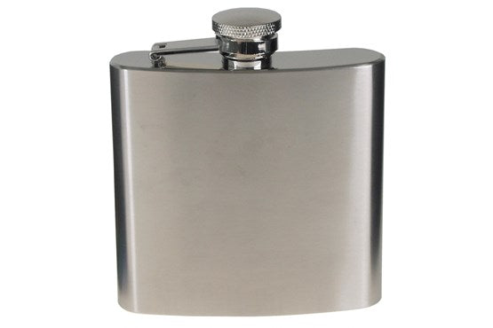 Flachmann Edelstahl 6/8 OZ div. Farben
