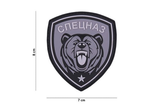 Spetsnaz Bär Rubber Patch div.Farben