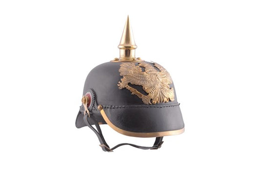 Pickelhaube Leder der Preußischen Inf. 1889