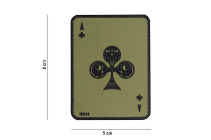 Kreuz As Rubber Patch - Div. Farben