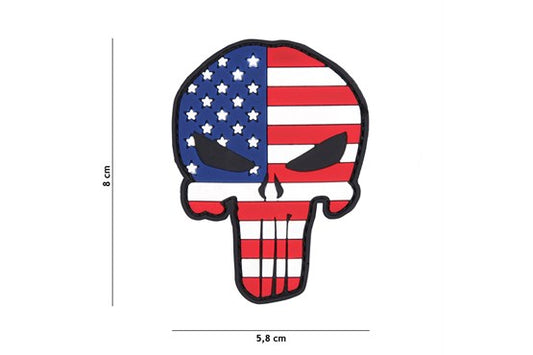 Punisher USA Rubber Patch
