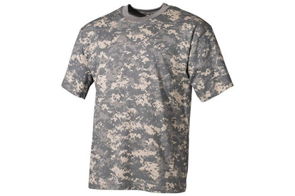 US T-Shirt, halbarm, digital div.Farben