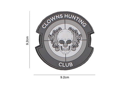 Clowns Hunting Club Rubber Patch div.Farben