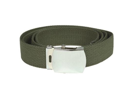 US HOSENGÜRTEL COTTON SILBER DIV.FARBEN
