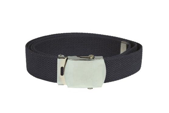 US HOSENGÜRTEL COTTON SILBER DIV.FARBEN