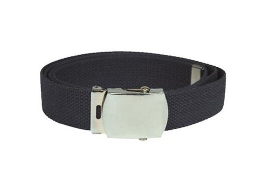 US HOSENGÜRTEL COTTON SILBER DIV.FARBEN