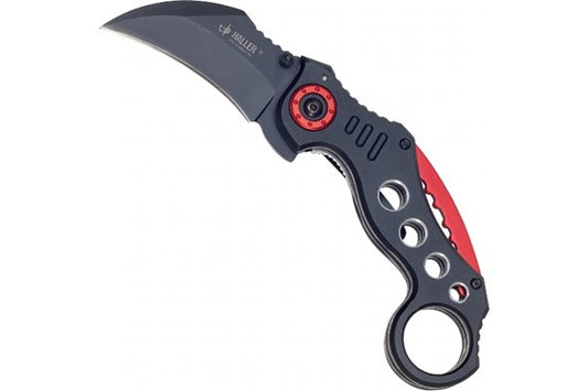 Taschenmesser KARAMBIT BLUE/RED CIRCLE SMALL