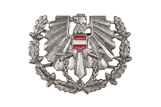 Österr. BH Schirmmützen- abzeichen, "Heer", neuwertig