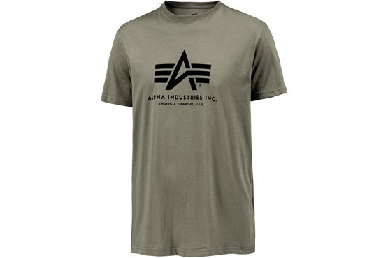 Alpha Industrie T-Shirt Basic oliv/schwarz