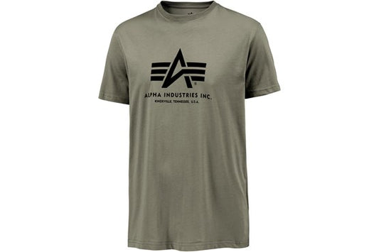 Alpha Industrie T-Shirt Basic oliv/schwarz