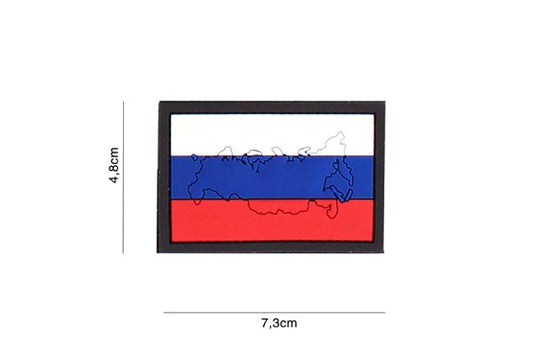 Land Rubber Patch mit Kontur