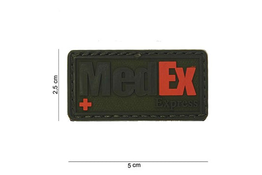 MedEx Express 3D PVC Rubber Patch