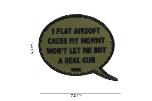 3D PVC I Play Airsoft grün