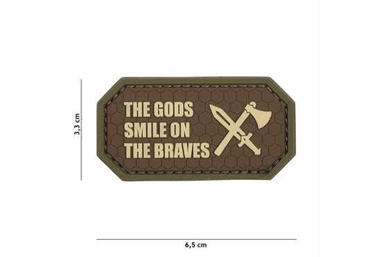 3D PVC The Gods smile on the braves braun