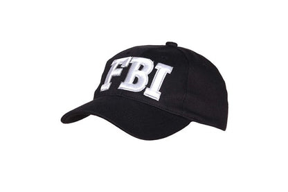 Baseball Cap FBI / NYPD mit weissem Text