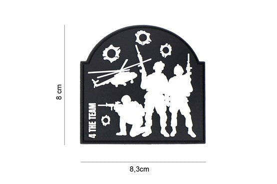 Patch 3D PVC 4 the team