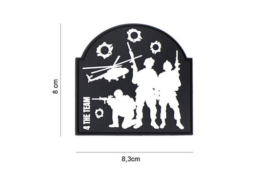 Patch 3D PVC 4 the team