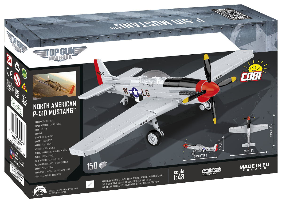TOP GUN - P-51D Mustang™ Scale 1:48