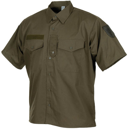 Österr. BH Feldhemd, kurzarm, oliv, neuw.