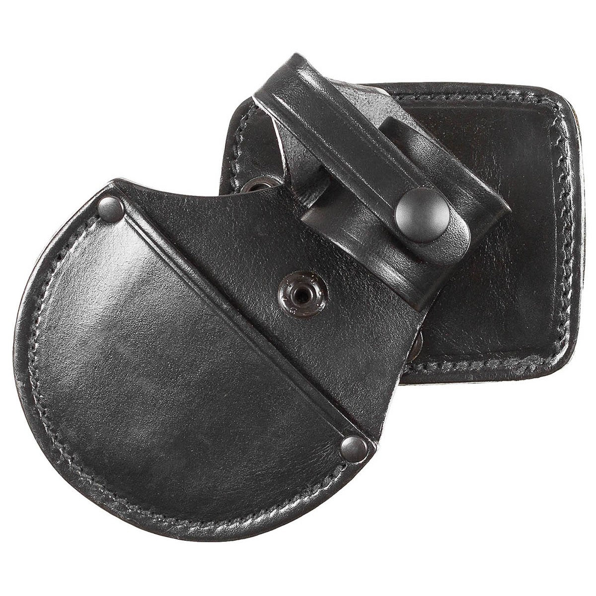 PWL Handschellenhalter, "Z-1417", Leder, gebr.