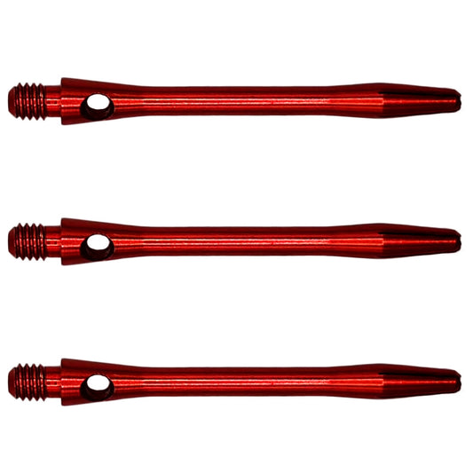 Shaft Alu medium ,ca.45 mm ,schwarz/silber/rot div.Farben