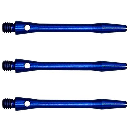 Shaft Alu medium ,ca.45 mm ,schwarz/silber/rot div.Farben