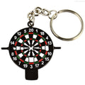 Dartboard als Schlüsselanhänger