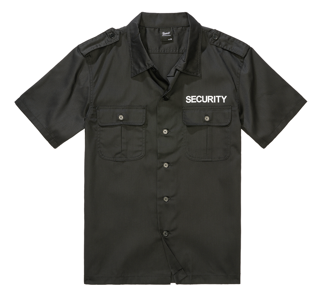 Security US Shirt Short Diensthemd
