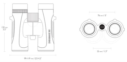 Hawke Binoculars Endurance 8x32