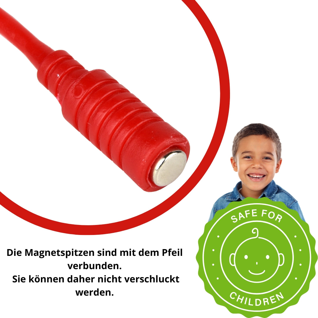Karella Dartboard Magnet 40 cm Modell Family inkl. 6 Magnetdarts