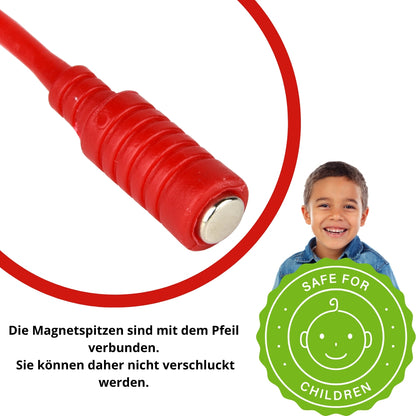 Karella Dartboard Magnet 40 cm Modell Family inkl. 6 Magnetdarts