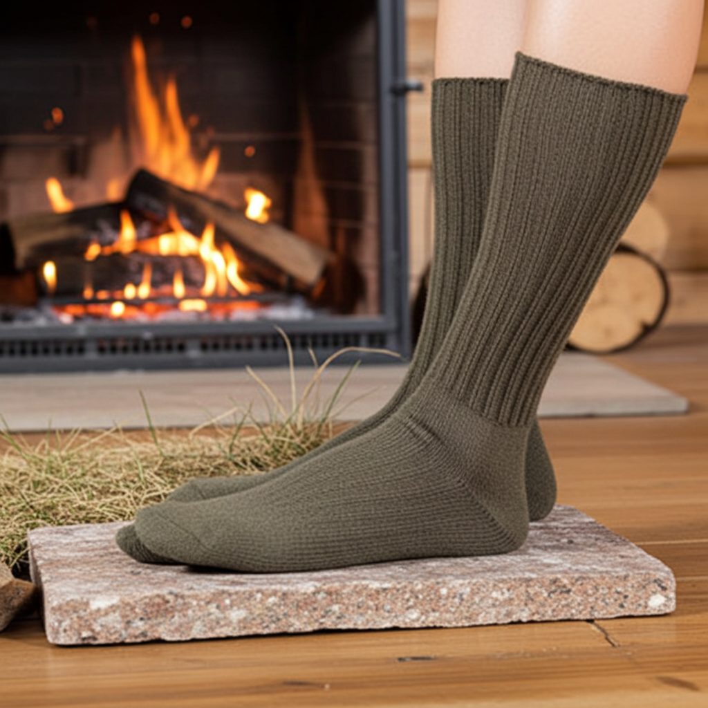 BH Socken 3-er Pack oliv & grau