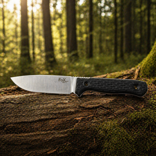 Bushcraft Messer mit Kydex‑Scheide