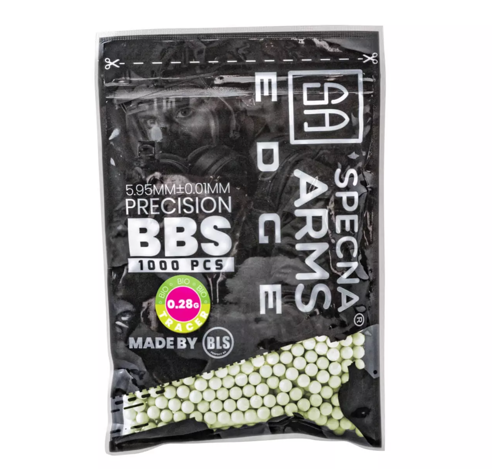 Airsoftkugeln Specna Arms EDGE™ Tracer BIO Precision BBs 0,25 - 0,30