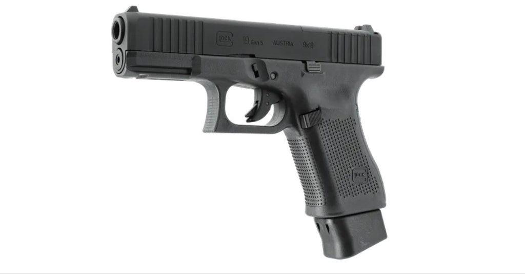 GLOCK 19 Gen5 MOS 4,5 mm (.177) BB, CO₂, < 2,0 J