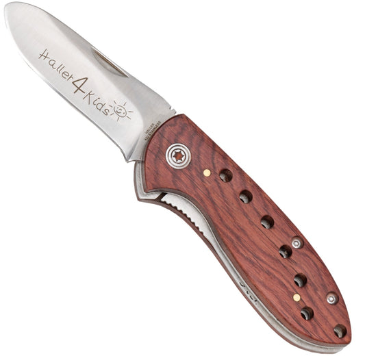 Kinder-Taschenmesser Padoukholz