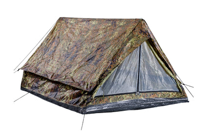 2 mann zelt flecktarn Zelt, Minipack flecktarn neu (2-Mann) – DIDI'S OUTDOOR & ARMEESHOP
