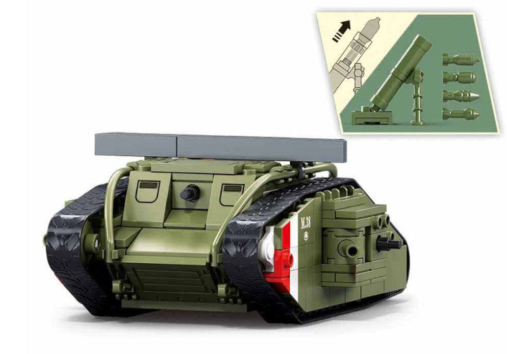 Sluban Army Brit.assault tank WWI - Mark Vs M38-B1296 413361
