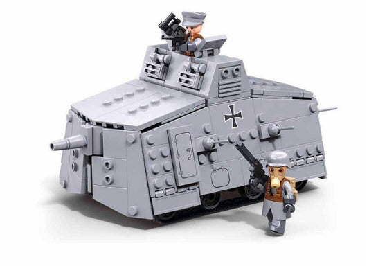 Sluban Army Attack Tank WWI - 47Vs M38-B1295