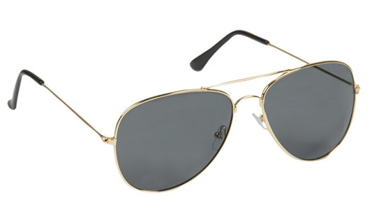 US PILOTENSONNENBRILLE GOLD M.ETUI