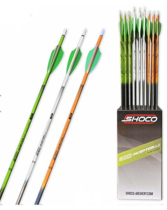 Shocq Arrow Inceptor 4.2 mit installierten Flügeln/Spitzen