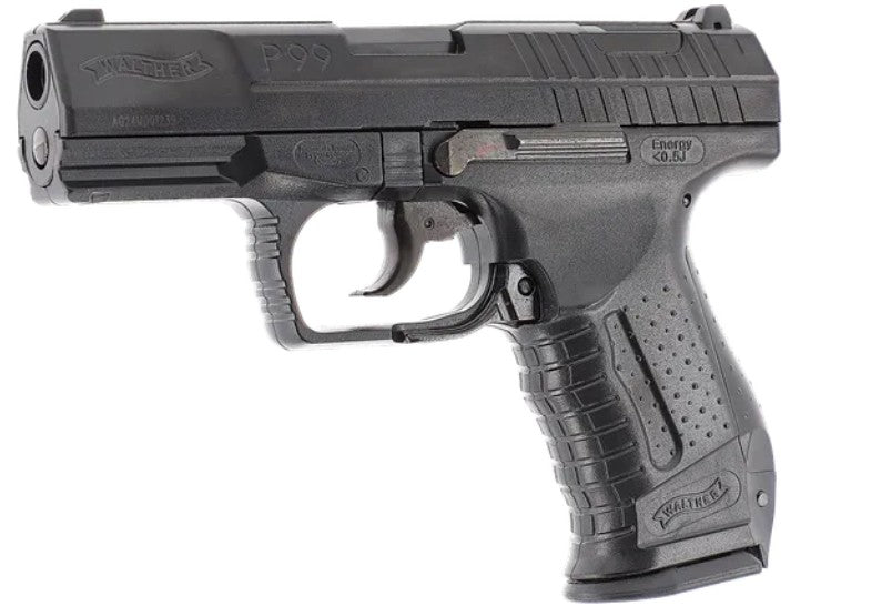Walther P99 6 mm, Federdruck, < 0,5 J