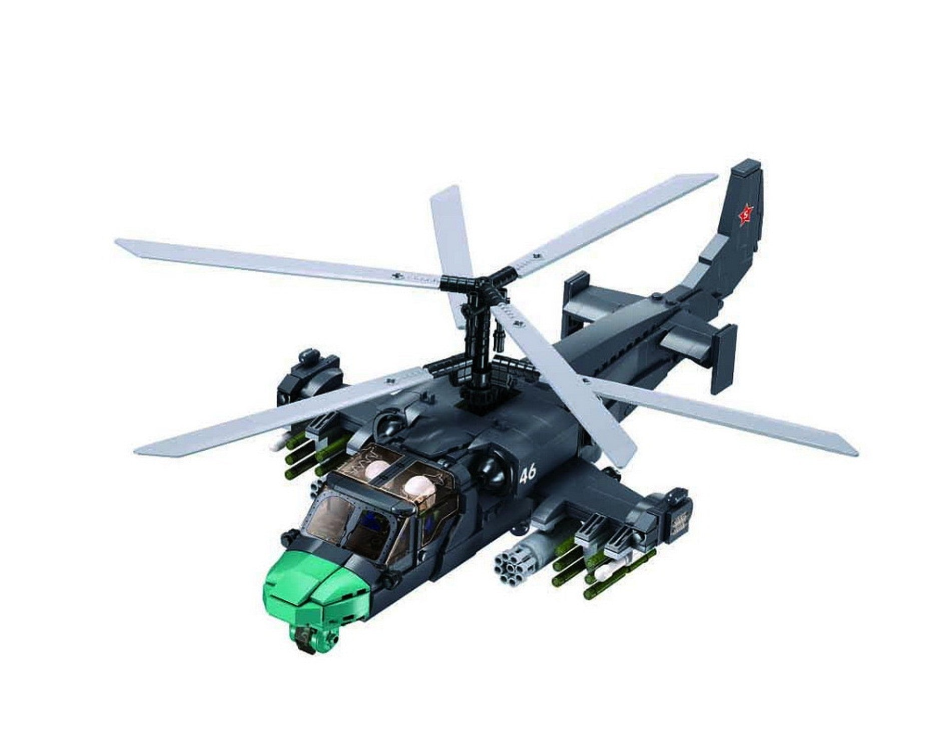Sluban KA-52S Kanonenboot kampfhubschrauber M38-B1138