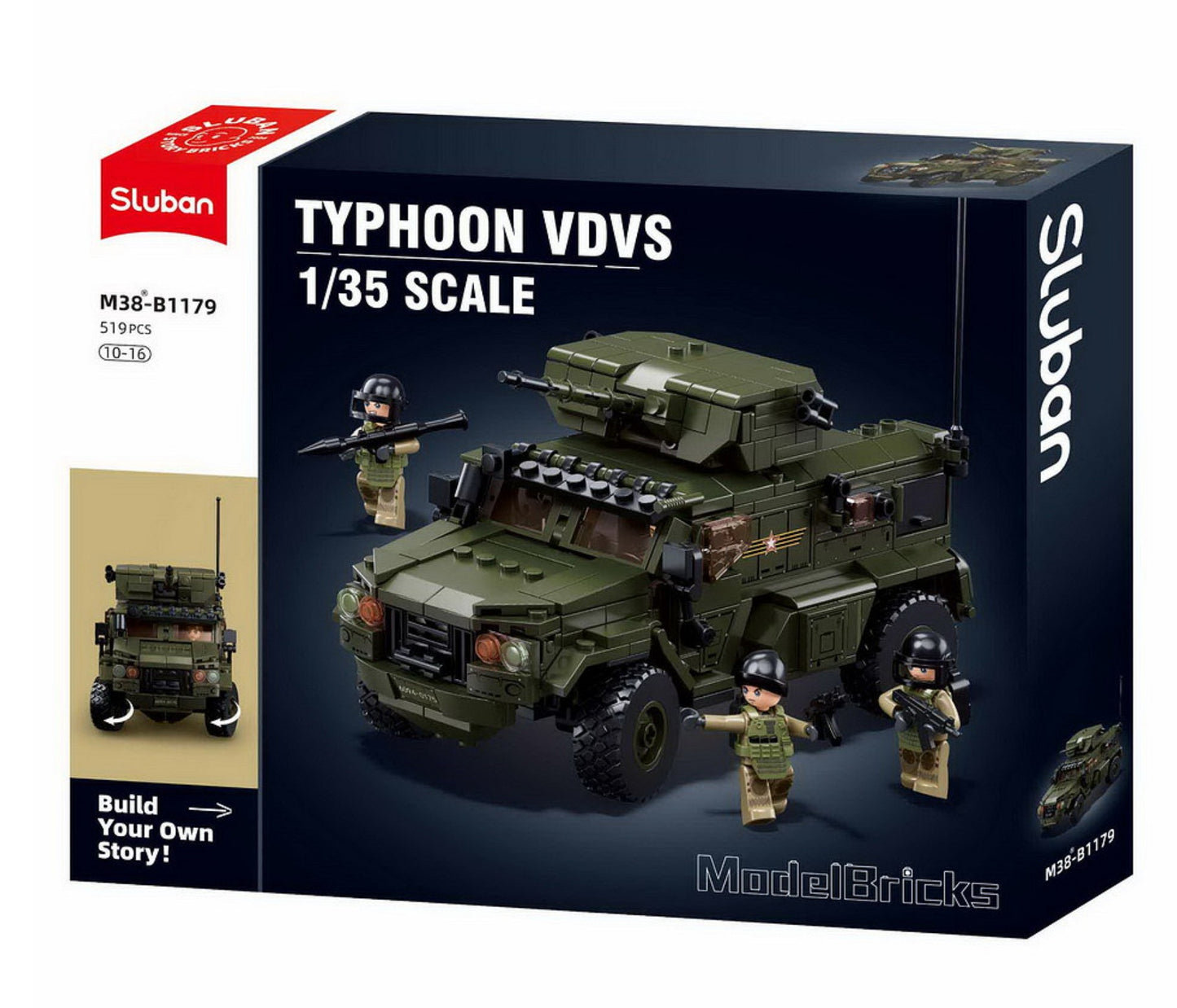 Sluban Typhoon Kampffahrzeug M-38 B1179