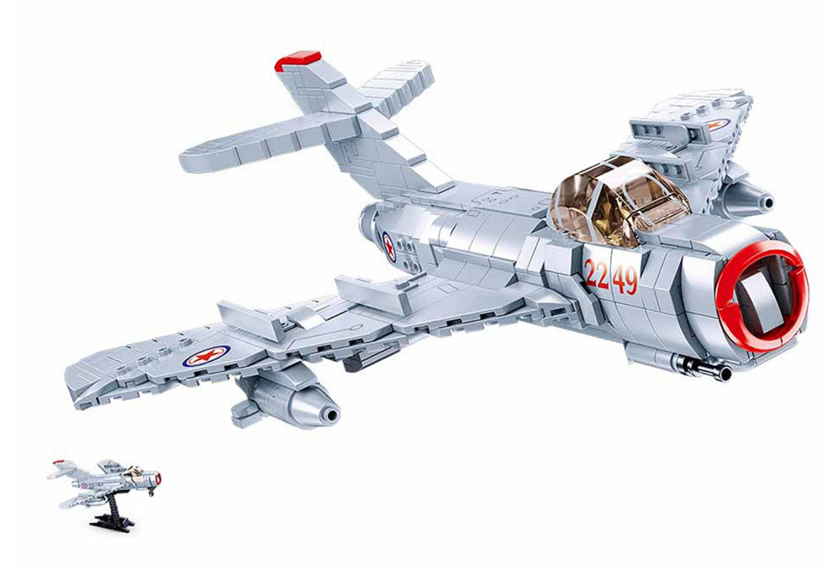 Sluban Alter russischer Düsenjäger M38-B0983