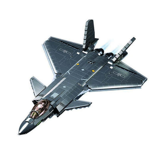 Sluban J20SS Stealth-Flugzeug Metallbeschichtung Version M38-B1187