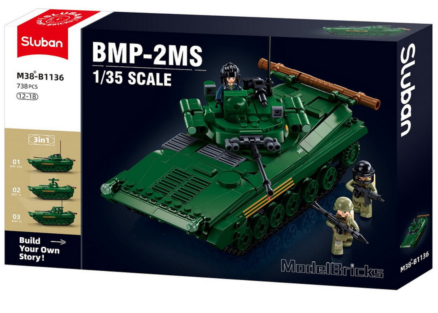 Sluban Infanterie-Kampffahrzeug M38-B1136